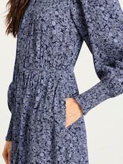 Blue 2 Tone Floral - FatFace Sparkle Maxi Dress - Bild 3 von 6
