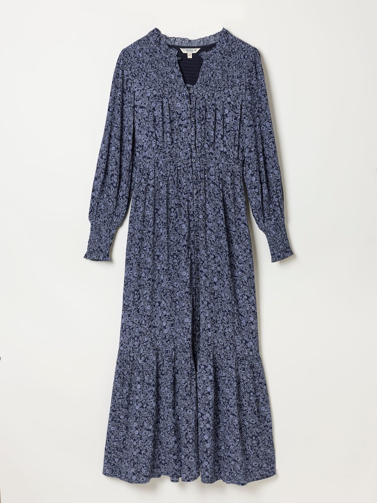 Blue 2 Tone Floral - FatFace Sparkle Maxi Dress - Bild 6 von 6 Blue 2 Tone Floral - FatFace Sparkle Maxi Dress - Bild 6 von 6