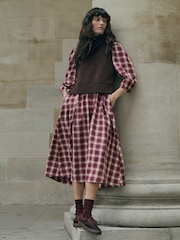 FatFace Midi Dress with Knitted Tank - Imagen 1 de 8