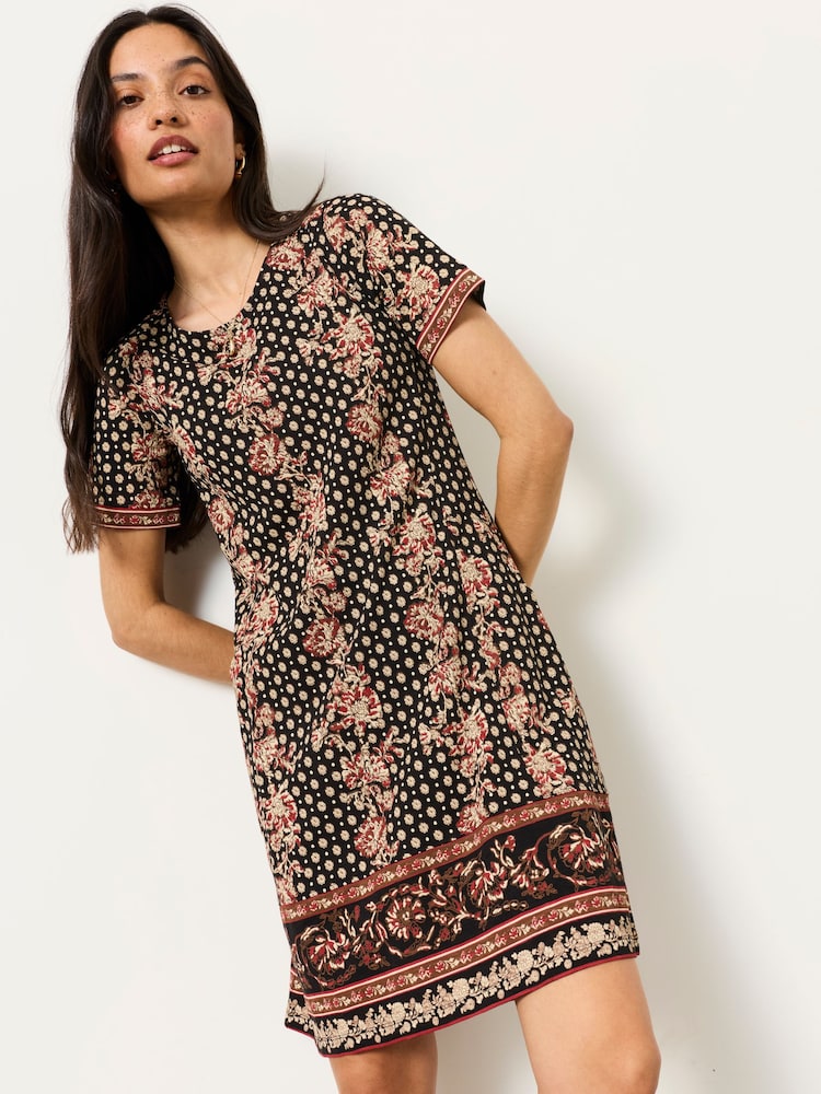 fat face jersey dress Buy FatFace Simone Black Floral from Next USA cat:Stitch 'N Turn