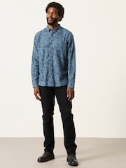 FatFace Long Sleeve Botanic Print Shirt - Billede 4 af 6