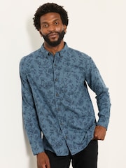 FatFace Long Sleeve Botanic Print Shirt - Billede 5 af 6