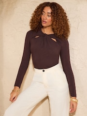 Love & Roses Jersey Long Sleeve Top - Slika 3 od 4