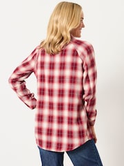 FatFace Bessie Red Check Shirt - Image 2 of 6