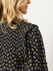 FatFace Eddie Navy Autumn Ditsy Tunic - Image 3 of 6