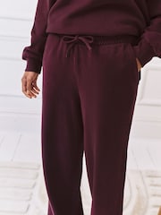 Chelsea Peers Red Cotton Joggers - Image 3 of 6