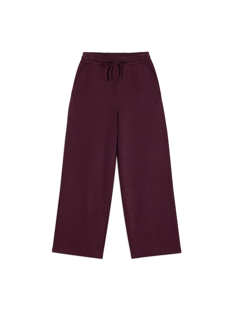 Chelsea Peers Red Cotton Joggers - Image 6 of 6