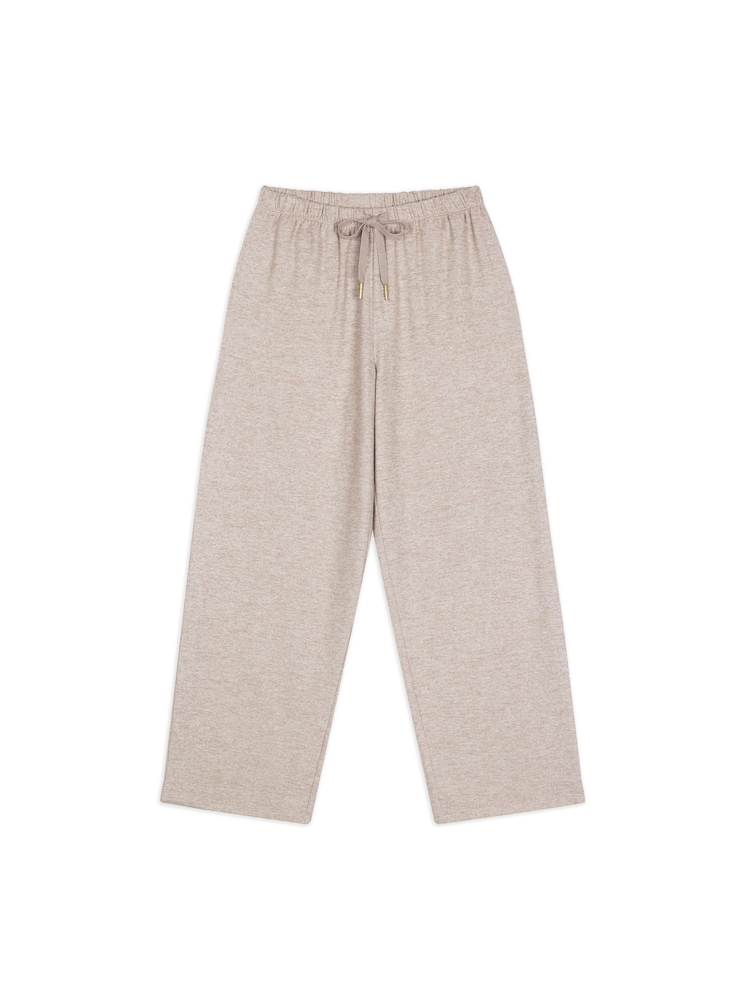 Chelsea Peers Grey Slub Knit Marl Joggers - Image 7 of 7