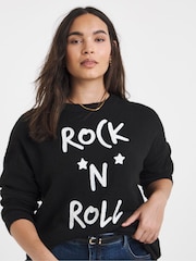 Simply Be Embroidered Slogan Jumper - Imagen 3 de 4