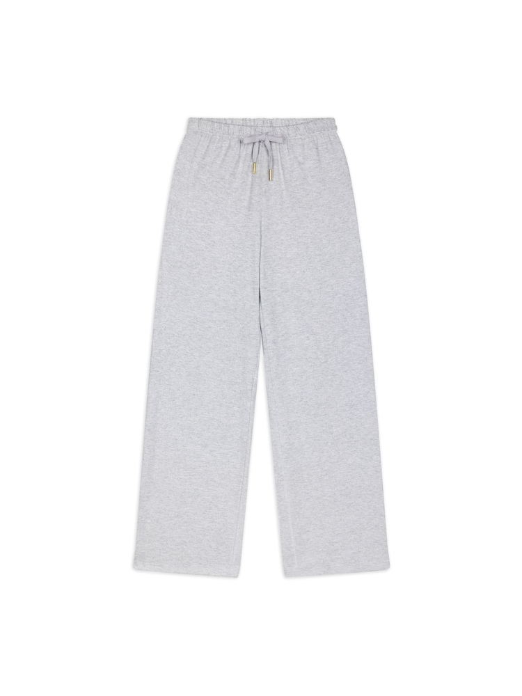 Chelsea Peers Grey Slub Knit Marl Joggers - Image 5 of 5