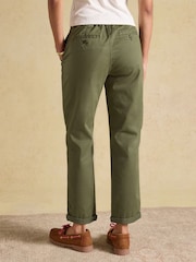 Joules Khaki Green Slim Fit Chino Trouser With Elasticated Waist - Image 2 of 8