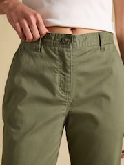 Joules Khaki Green Slim Fit Chino Trouser With Elasticated Waist - Image 4 of 8