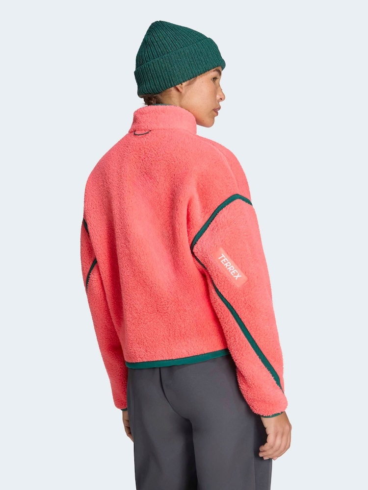 adidas Pink W Mt Ess Hp Fleeces - Image 2 of 6