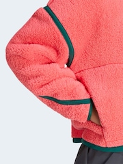 adidas Pink W Mt Ess Hp Fleeces - Image 5 of 6