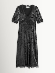 Rixo Black Verena Dress Embellishment - Image 1 of 1
