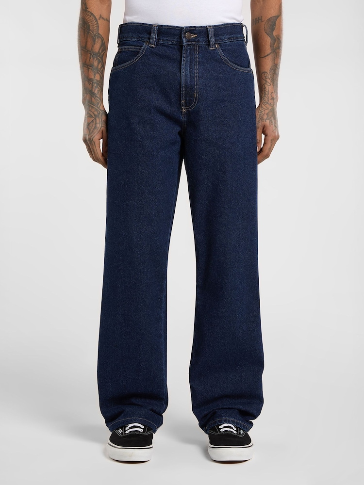 Dickies Denim Blue 954 Relaxed Straight Fit Jeans - Image 1 of 1