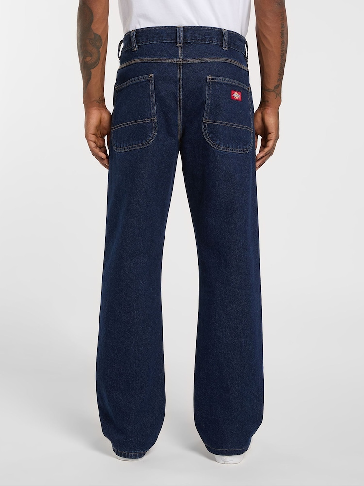 Dickies Denim Blue 954 Relaxed Straight Fit Jeans - Image 2 of 5