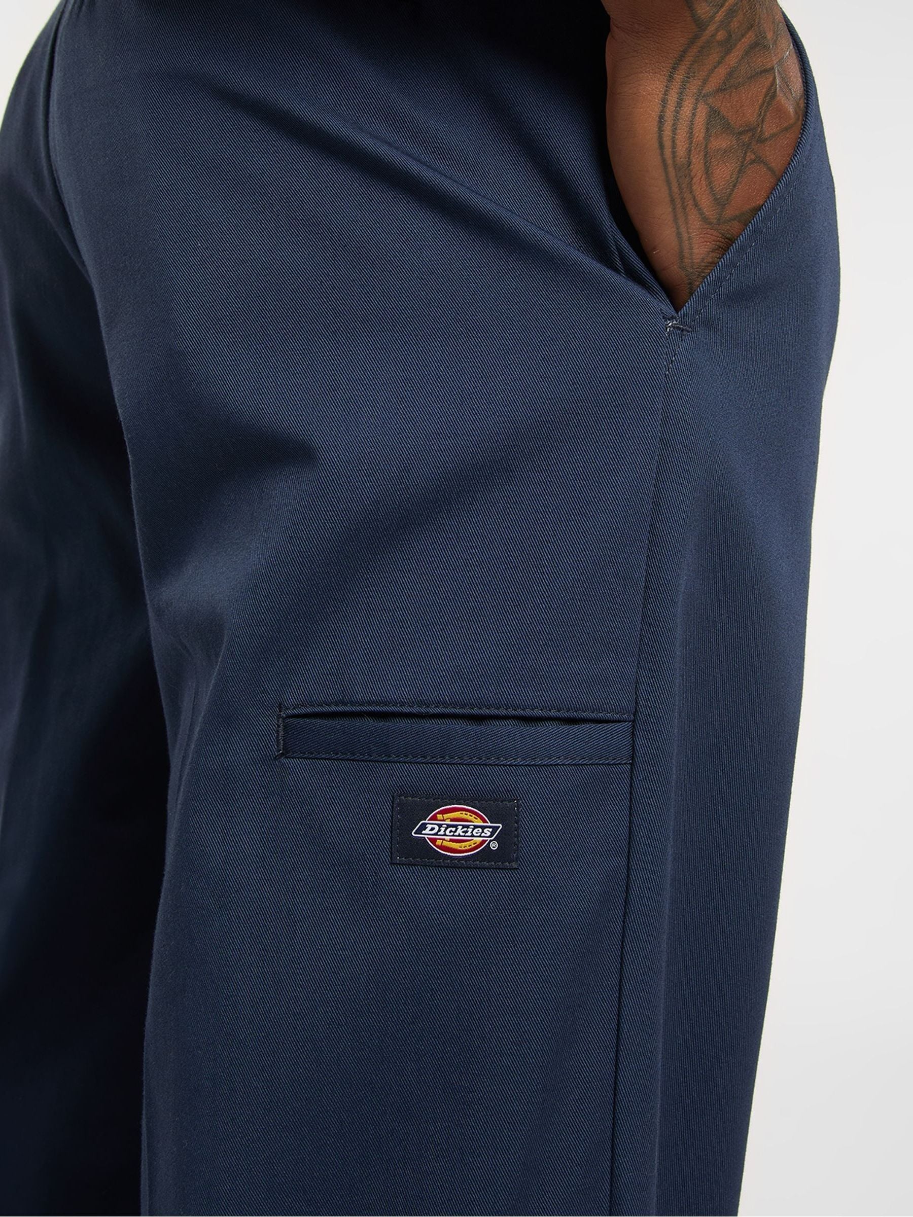 Buy Dickies Blue 247 Loose Work Pleated Trousers from Next USA