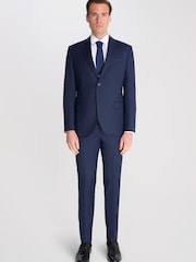 Harry Brown Blue Raffi Slim Fit Suit Jacket - Image 1 of 4