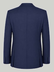 Harry Brown Blue Raffi Slim Fit Suit Jacket - Image 6 of 6