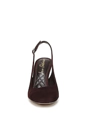 Sam Edelman Brown Essa Regular Fit Slingbacks Shoes - Image 4 of 7