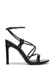 Sam Edelman Isadora Regular Fit Strappy Black Sandals - Image 1 of 7