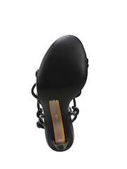 Sam Edelman Isadora Regular Fit Strappy Black Sandals - Image 6 of 7