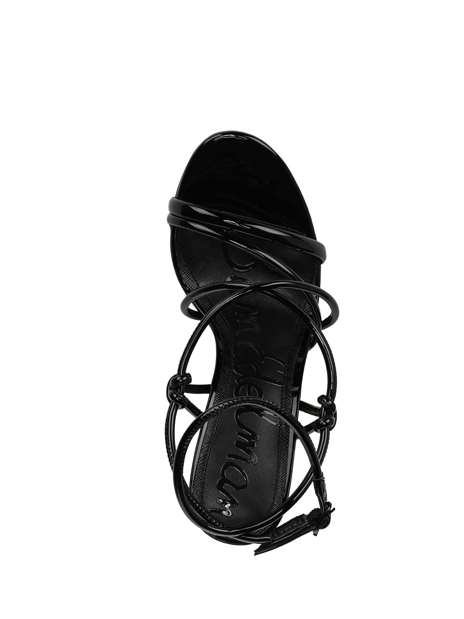 Buy Sam Edelman Isadora Regular Fit Strappy Black Sandals from