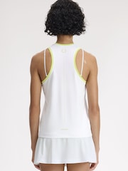 Fred Perry White Tennis Vest - Image 3 of 5