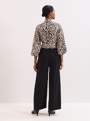 Phase Eight Black Leopard Jumpsuit - Image 2 of 7