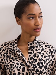 Phase Eight Black Leopard Jumpsuit - Image 6 of 7