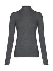 Grigio cenere - Hunkemoller T Shirt a collo alto super morbida, strato Base termico con cashmere - Immagine 6 di 7