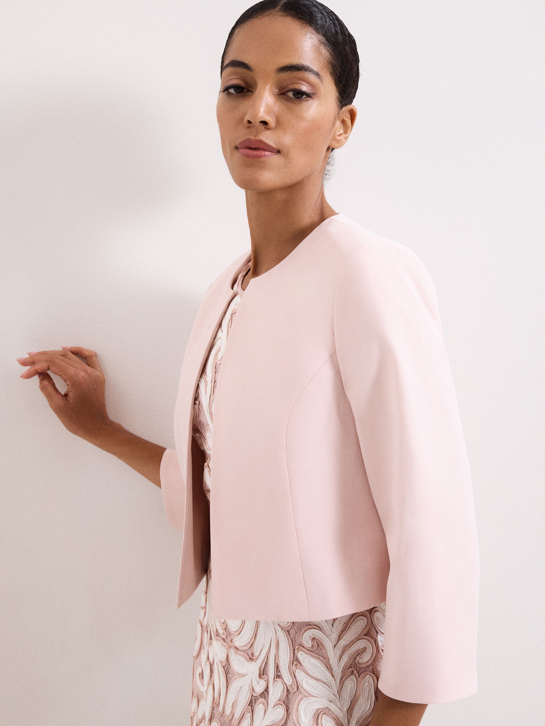 Buy Phase Eight Pink Elizabeth Jacket from Next USA