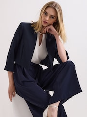 Azul - Jaqueta Catherine da Phase Eight - Imagem 6 de 7