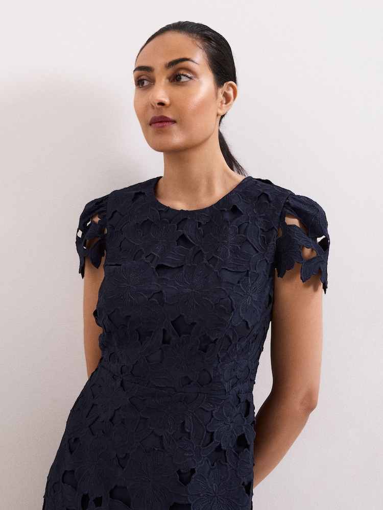 chinese dress ladies Alina Floral Lace Dress - Romantic Lace Dress