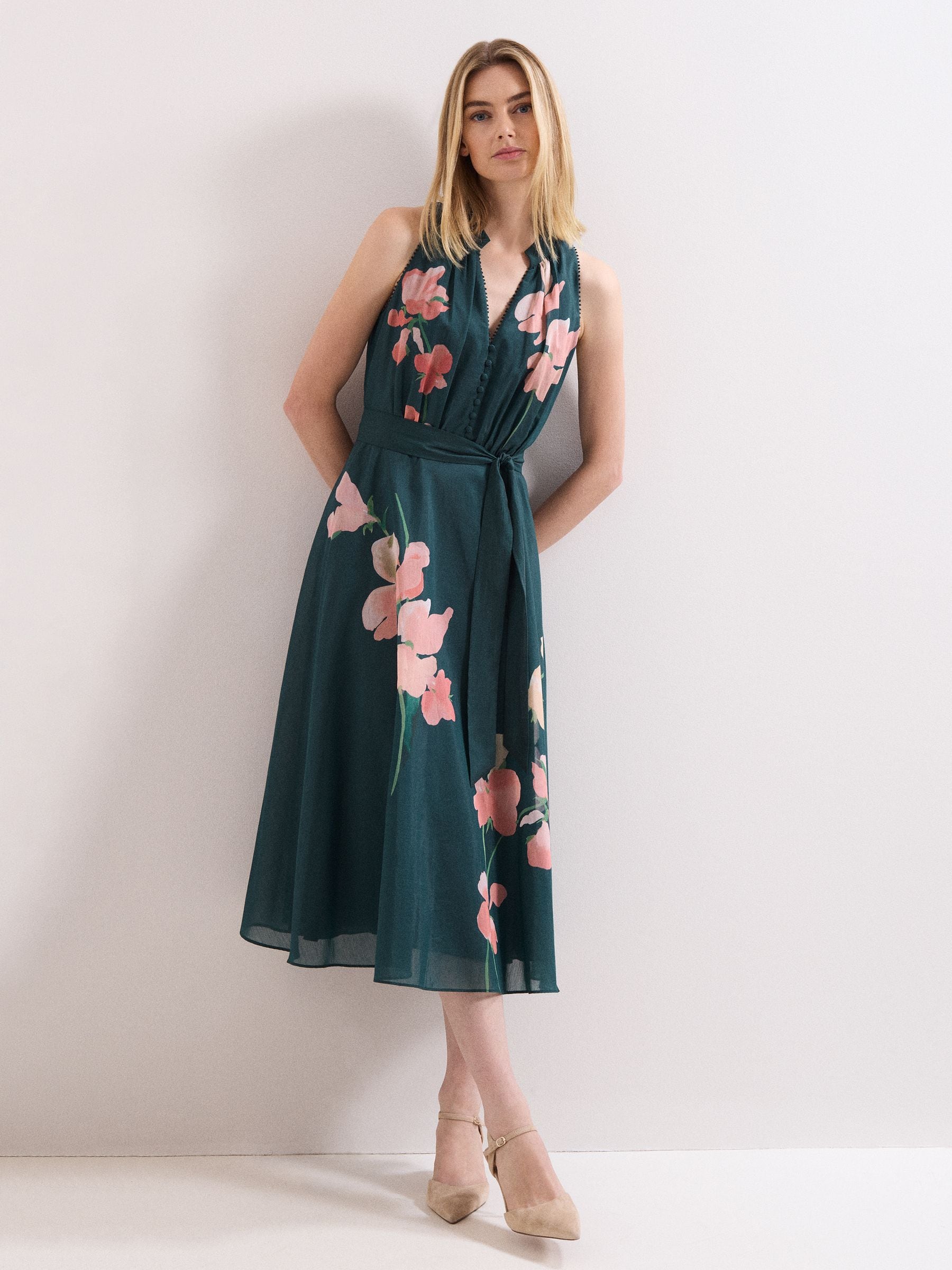 Buy Phase Eight Blue Lucinda Dress from Next USA