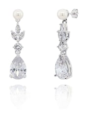 Tono plateado - Ivory & Co Sandhurst Earrings - Imagen 1 de 4