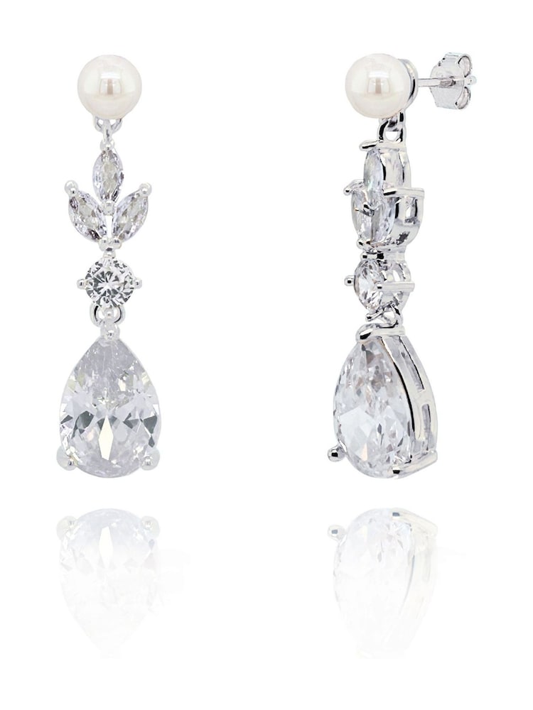 Tono plateado - Ivory & Co Sandhurst Earrings - Imagen 1 de 4