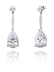 Tono plateado - Ivory & Co Tetbury Earrings - Imagen 1 de 4