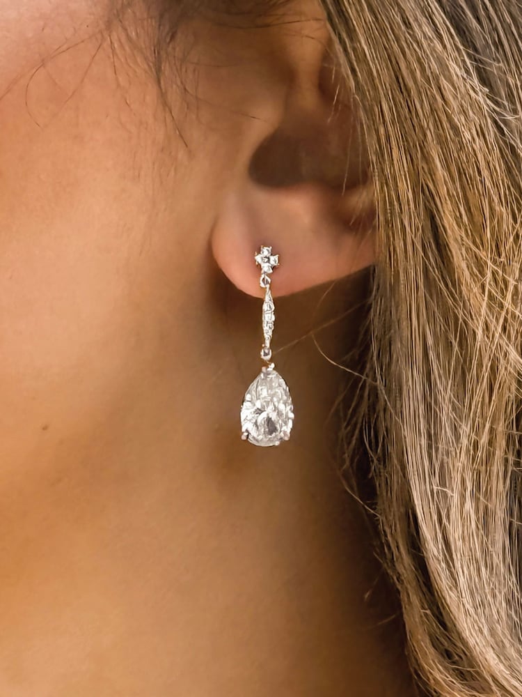 Tono plateado - Ivory & Co Tetbury Earrings - Imagen 2 de 4