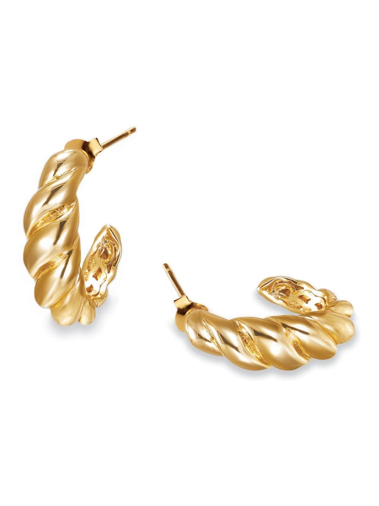 Ivory & Co Gold Tone Stirling Earrings - Image 1 of 3 Ivory & Co Gold Tone Stirling Earrings - Image 1 of 3