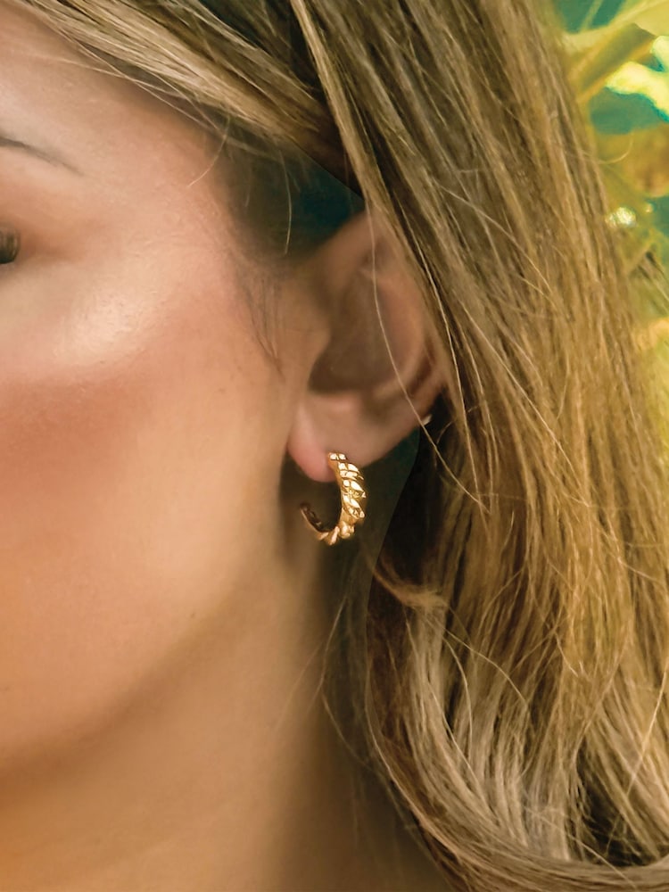 Ivory & Co Gold Tone Stirling Earrings - Image 3 of 3 Ivory & Co Gold Tone Stirling Earrings - Image 3 of 3