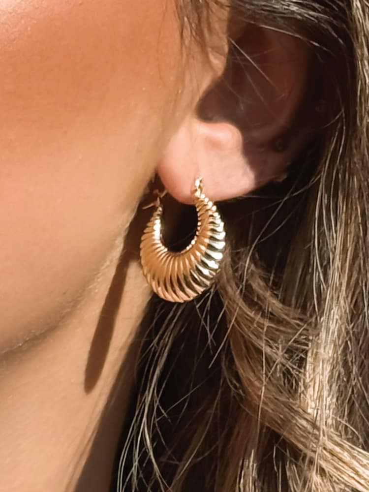 Ivory & Co Gold Tone Newmarket Earrings - Image 2 of 4 Ivory & Co Gold Tone Newmarket Earrings - Image 2 of 4