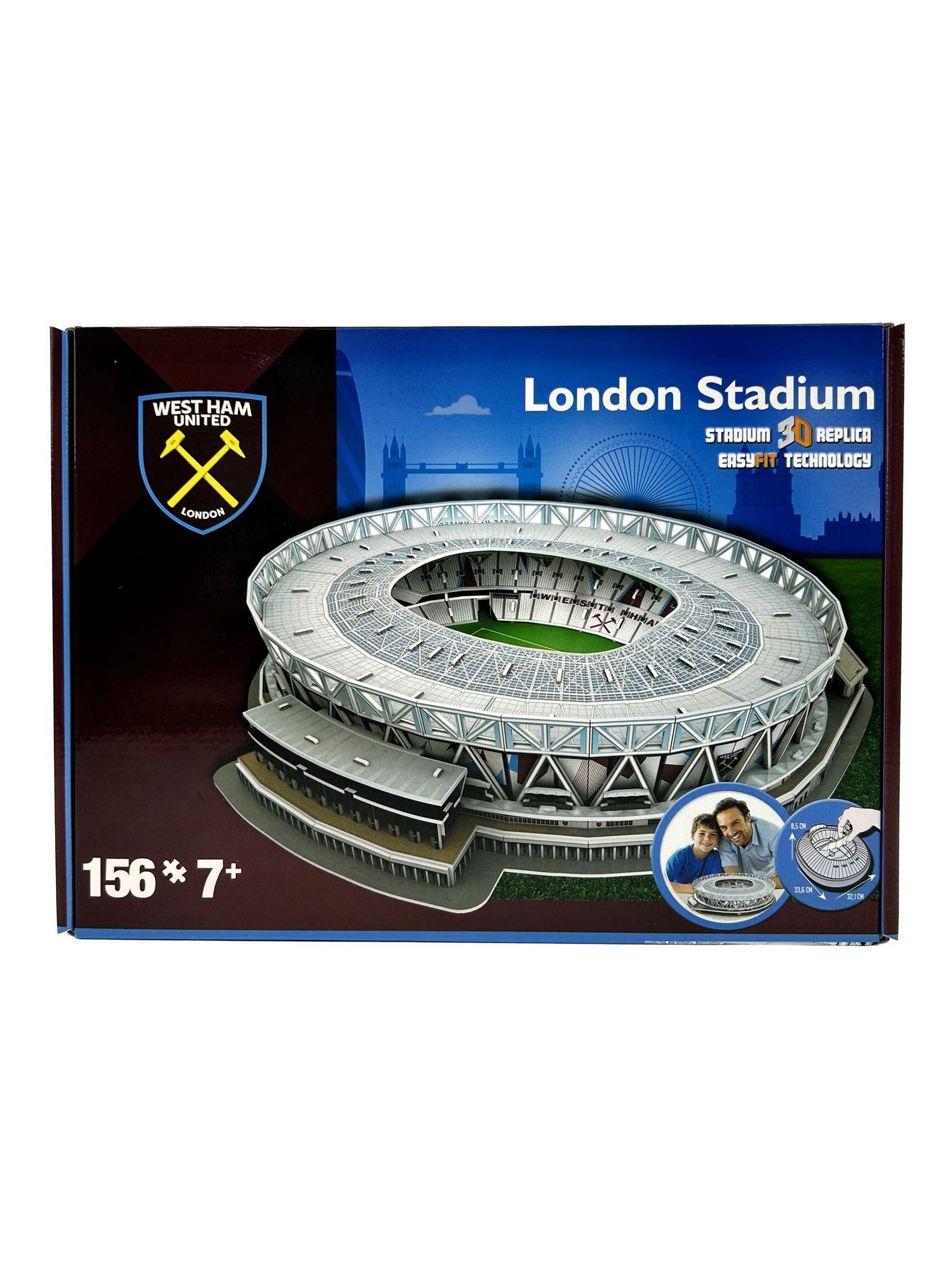 3D Stadium Puzzles - West Ham Utd - Image 5