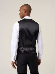 Skopes Black Party Paisley Waistcoat - Image 2 of 7