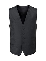 Skopes Black Party Paisley Waistcoat - Image 6 of 7