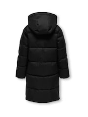 ONLY KIDS Black Puffer Coat - Imagen 2 de 3