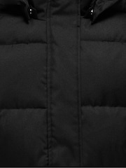 ONLY KIDS Black Puffer Coat - Imagen 3 de 3
