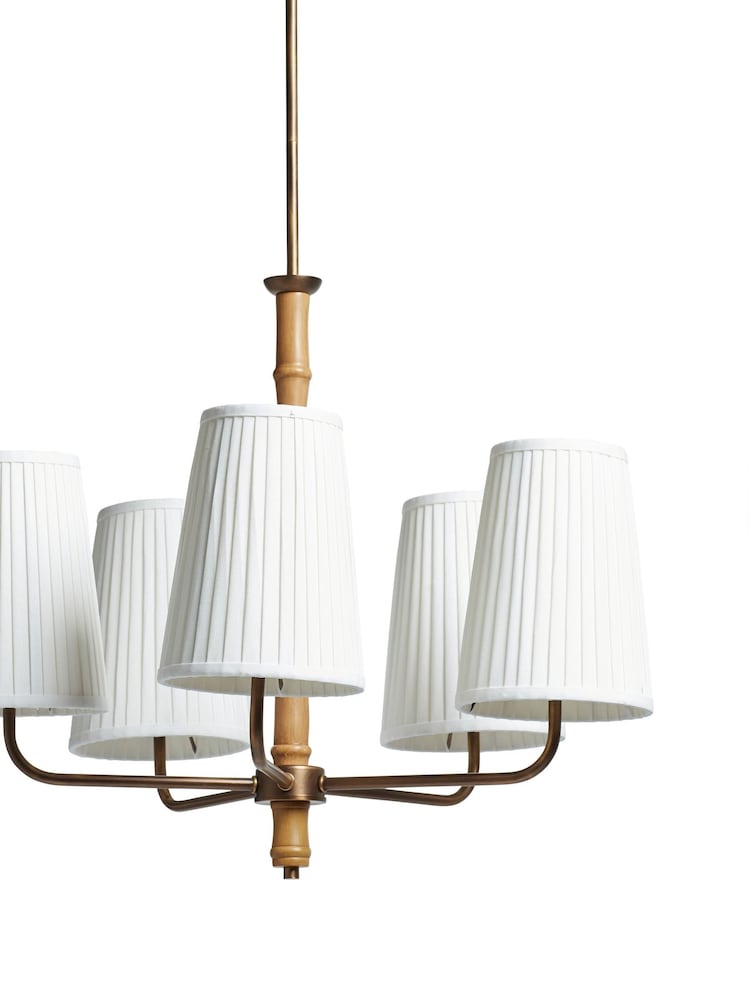 Oka Brass Verena Chandelier - Image 6 of 6 Oka Brass Verena Chandelier - Image 6 of 6