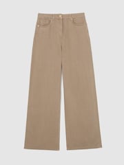 Reiss Carmen Lyocell-Linen Wide-Leg Trousers - Bild 2 von 8